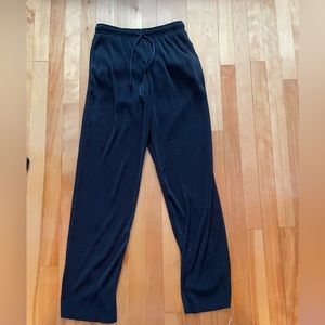 Adidas ribbed straight leg pants